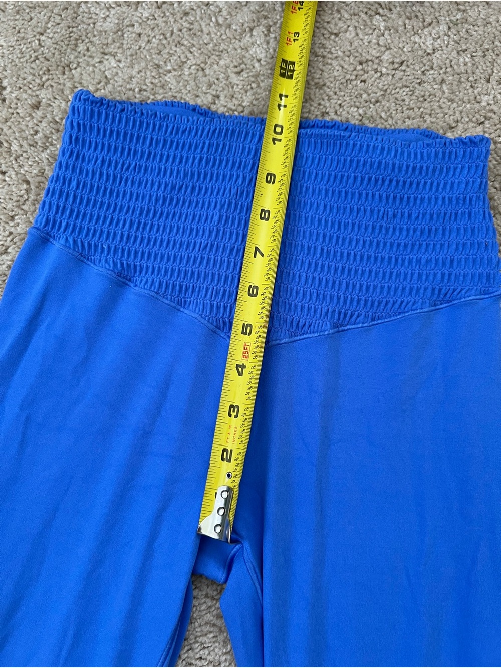 OFFLINE By Aerie Real Me Super Flare Leggings Womens Medium Blue High Rise Yoga - Picture 4 of 7